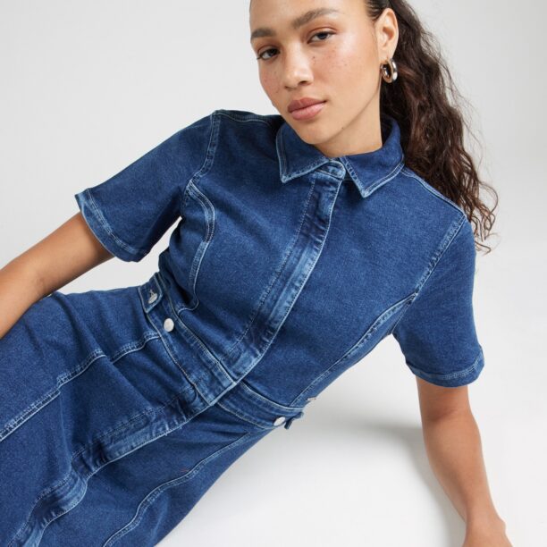 Preţ Tommy Jeans Rochie  albastru denim