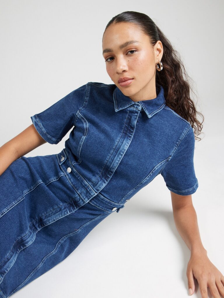 Preţ Tommy Jeans Rochie  albastru denim