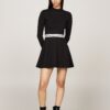 Tommy Jeans Rochie  roșu / negru / alb