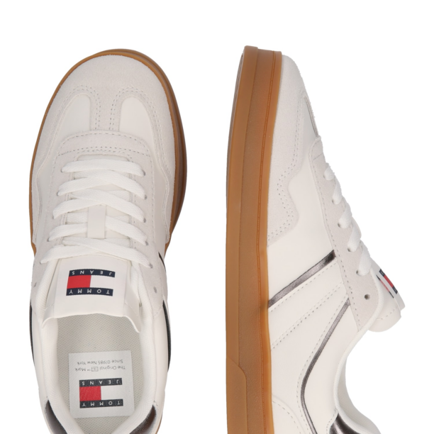 Tommy Jeans Sneaker low 'The Greenwich'  gri argintiu / gri deschis