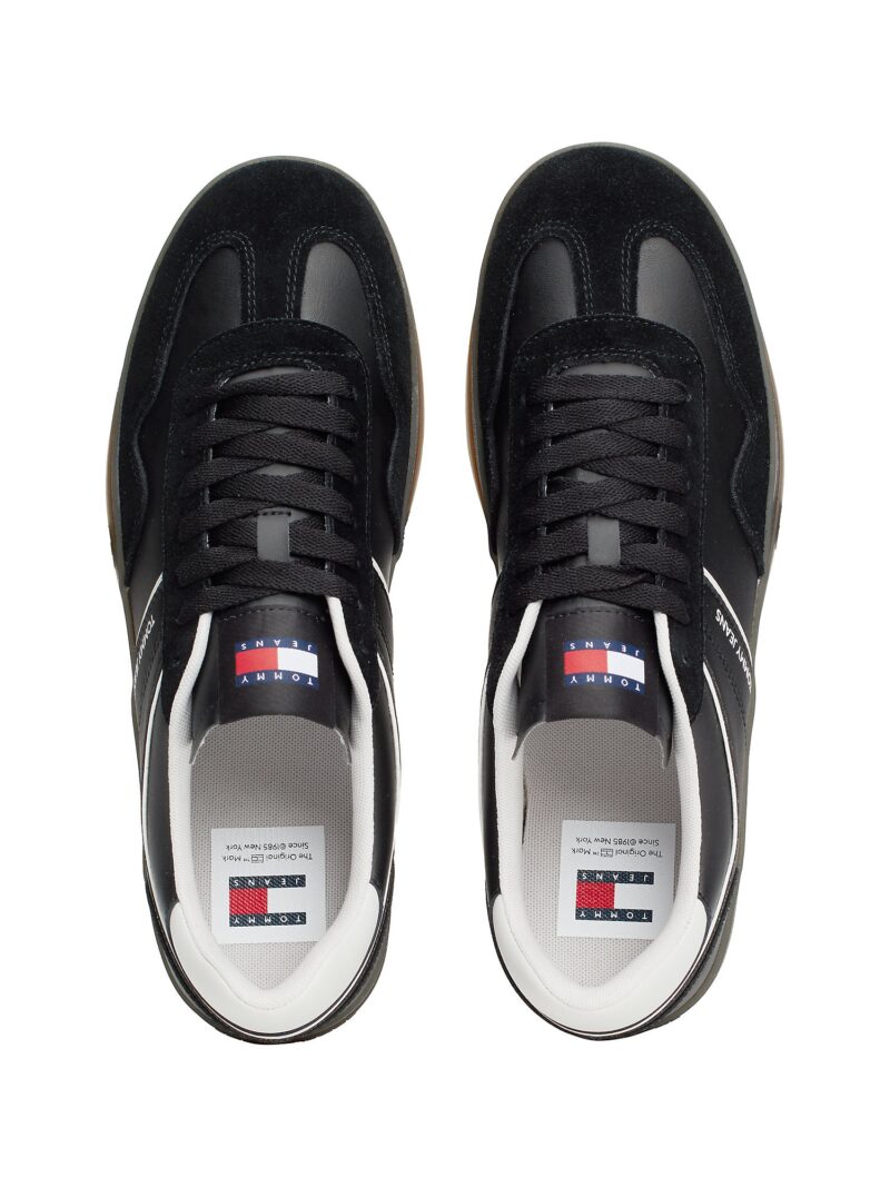 Tommy Jeans Sneaker low 'The Greenwich'  negru / alb preţ