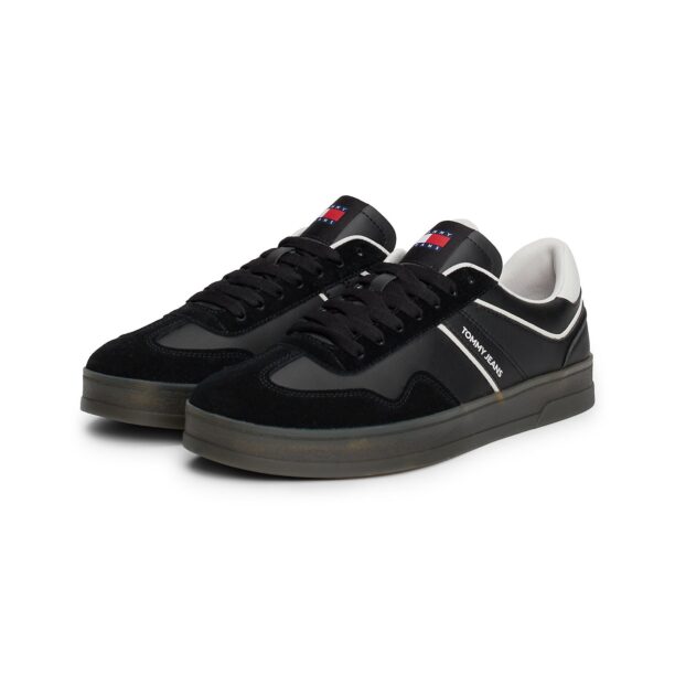 Tommy Jeans Sneaker low 'The Greenwich'  negru / alb