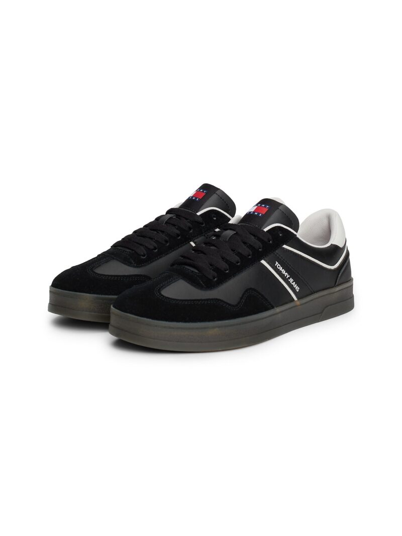 Tommy Jeans Sneaker low 'The Greenwich'  negru / alb