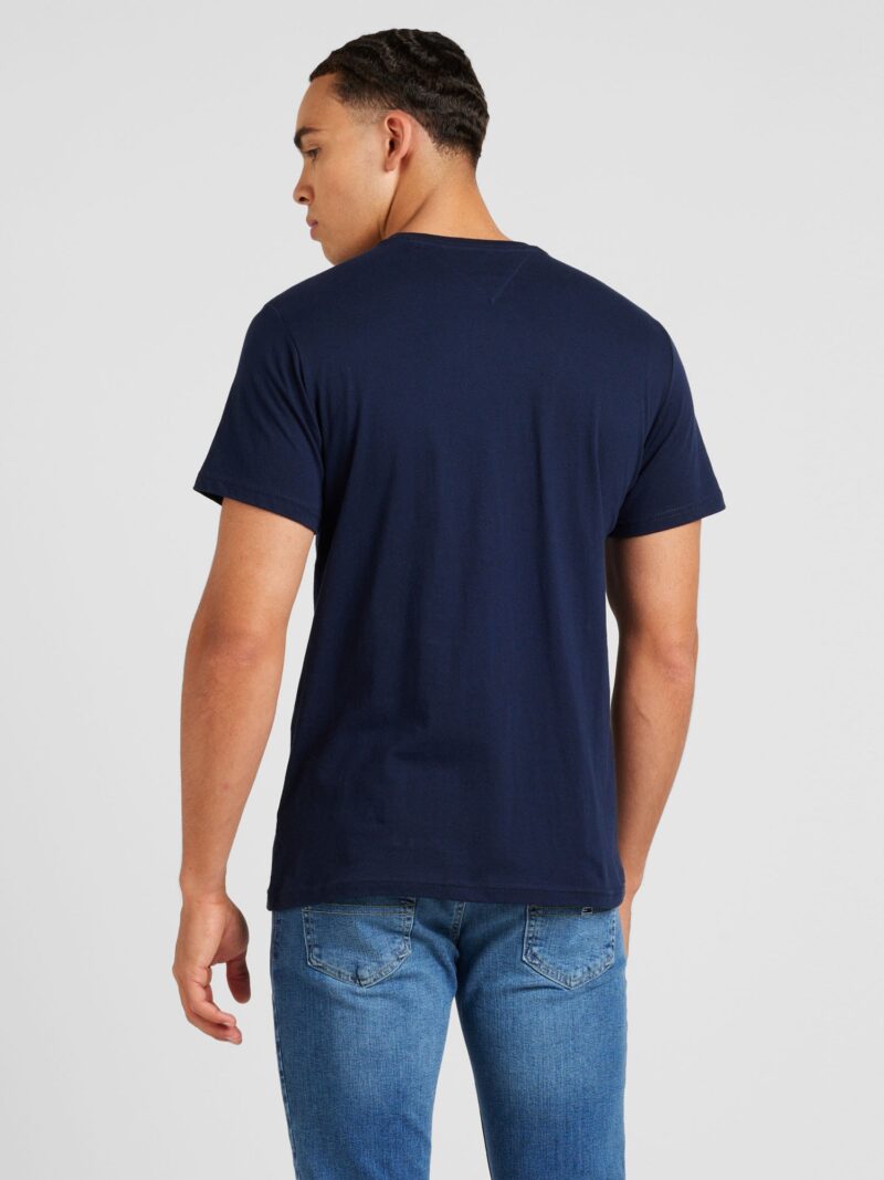 Tommy Jeans Tricou 'ESSENTIAL'  bleumarin / roșu / alb preţ