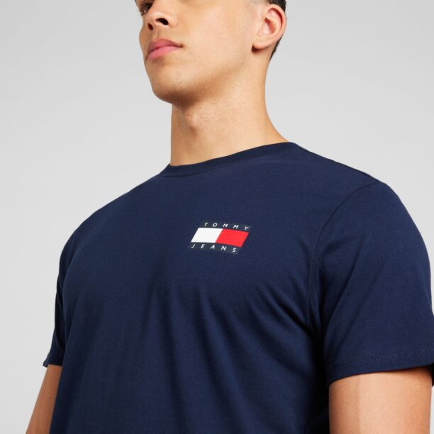 Cumpăra Tommy Jeans Tricou 'ESSENTIAL'  bleumarin / roșu / alb