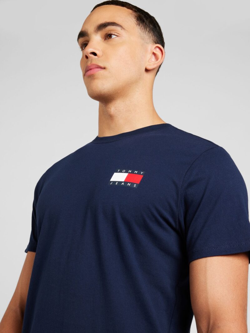 Cumpăra Tommy Jeans Tricou 'ESSENTIAL'  bleumarin / roșu / alb