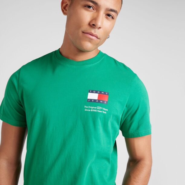 Preţ Tommy Jeans Tricou 'ESSENTIAL'  bleumarin / verde / roșu / alb