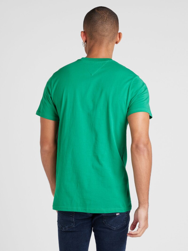 Tommy Jeans Tricou 'ESSENTIAL'  bleumarin / verde / roșu / alb