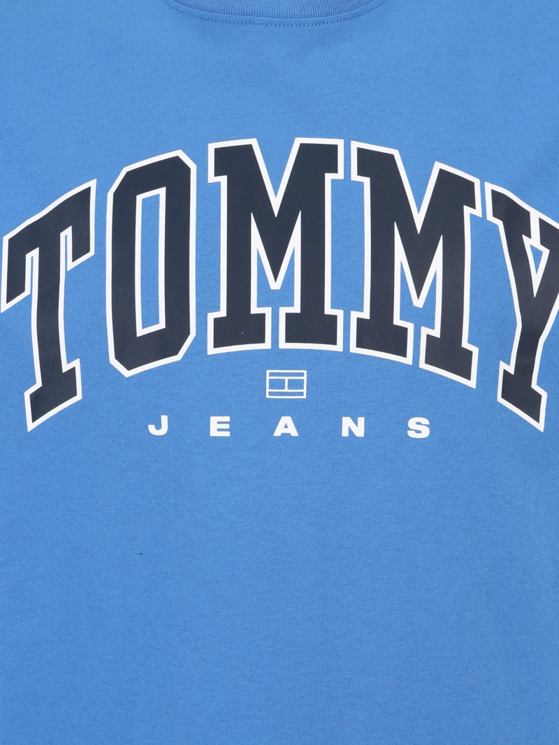 Tommy Jeans Tricou  albastru marin / albastru regal / roșu / alb preţ