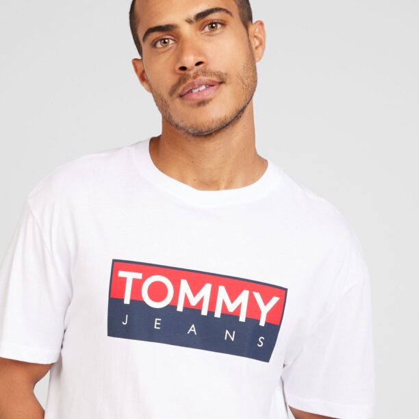 Cumpăra Tommy Jeans Tricou  bleumarin / roșu / alb