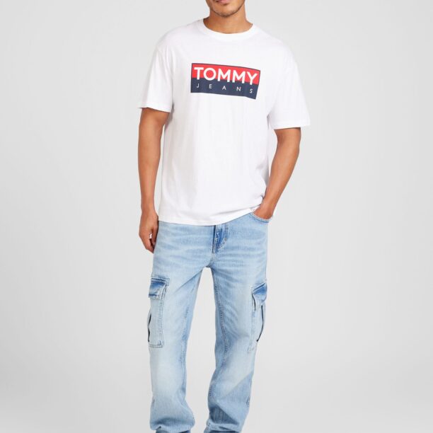 Preţ Tommy Jeans Tricou  bleumarin / roșu / alb