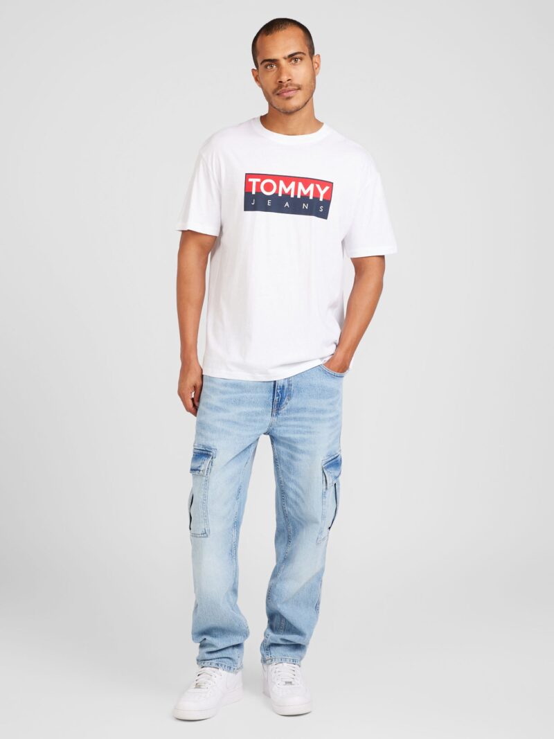 Preţ Tommy Jeans Tricou  bleumarin / roșu / alb