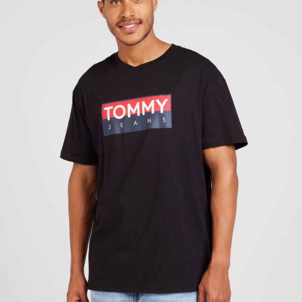 Tommy Jeans Tricou  bleumarin / roșu / negru / alb murdar preţ