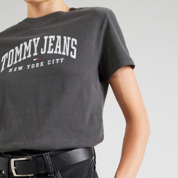 Preţ Tommy Jeans Tricou  bleumarin / roșu / negru denim / alb