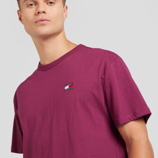 Preţ Tommy Jeans Tricou  mov zmeură