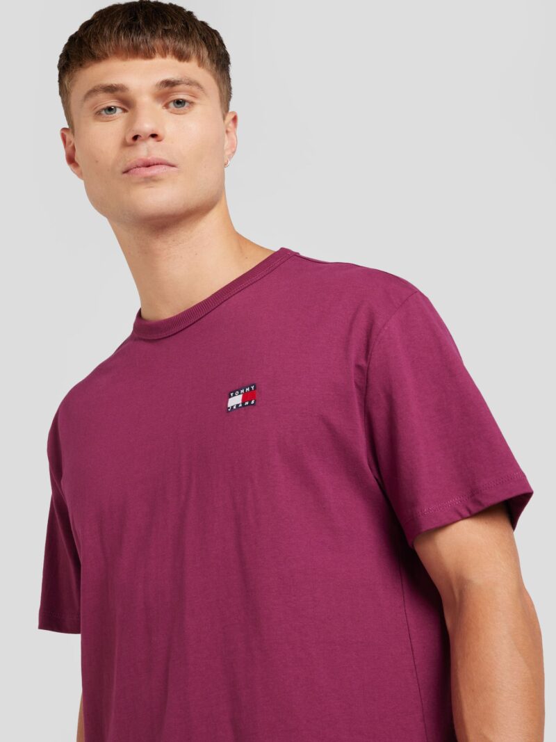 Preţ Tommy Jeans Tricou  mov zmeură