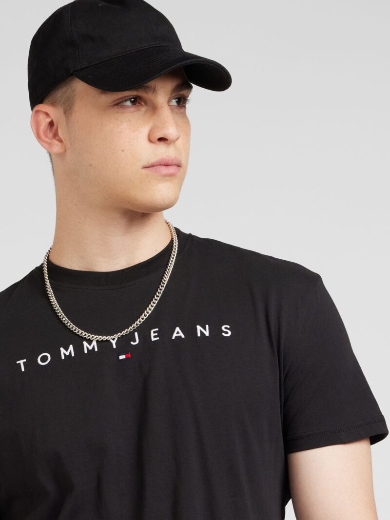 Tommy Jeans Tricou  roșu / negru / alb preţ