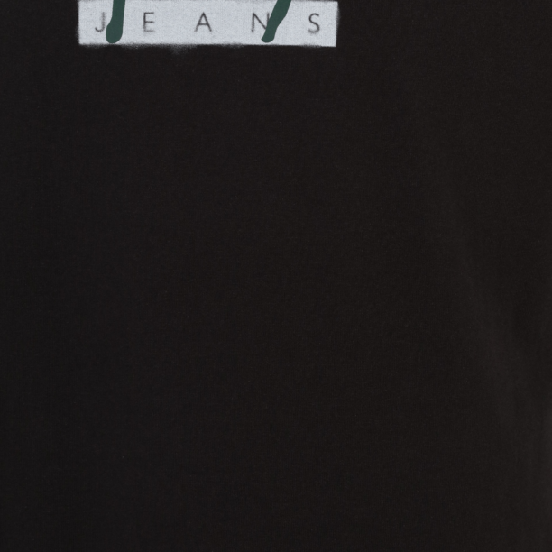 Tommy Jeans Tricou  verde închis / negru / alb preţ