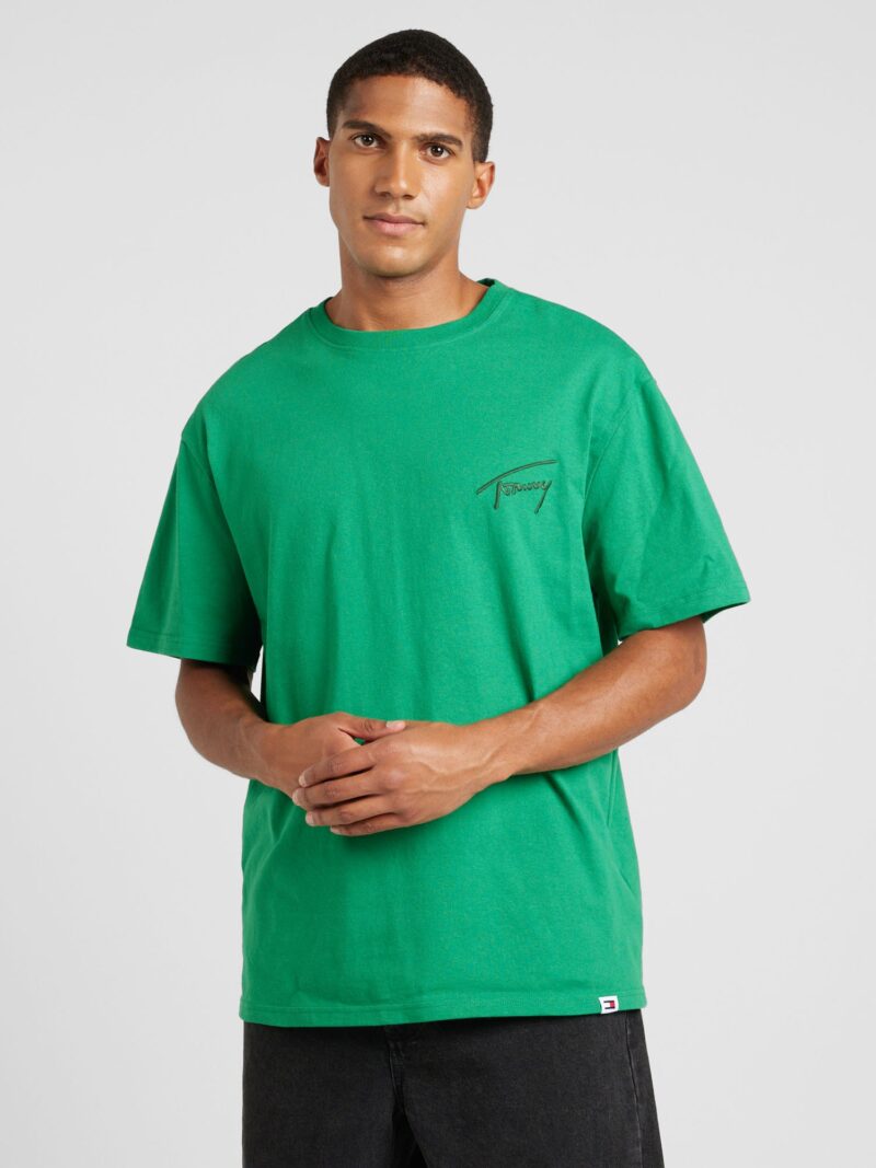 Cumpăra Tommy Jeans Tricou  verde kiwi