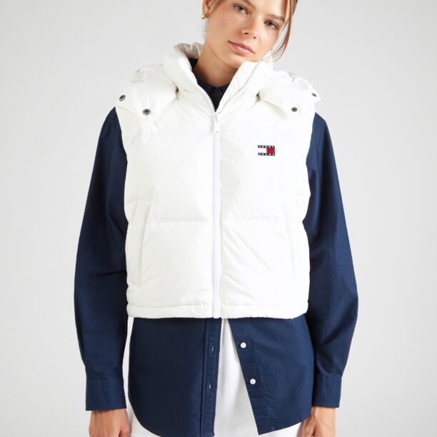 Tommy Jeans Vestă 'ALASKA'  alb