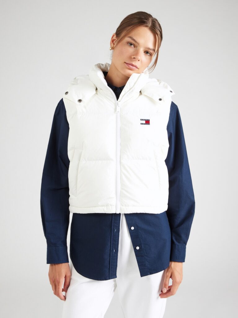 Tommy Jeans Vestă 'ALASKA'  alb