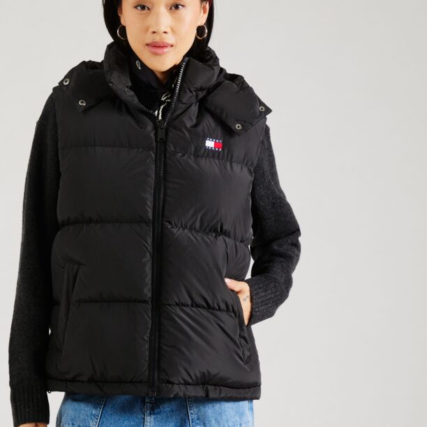 Tommy Jeans Vestă 'ALASKA'  negru