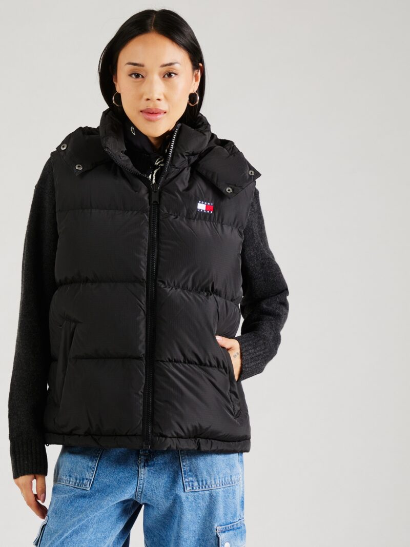 Tommy Jeans Vestă 'ALASKA'  negru