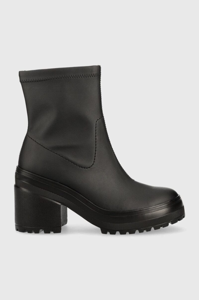 Tommy Jeans botine Tommy Jeans Heeled Boot femei