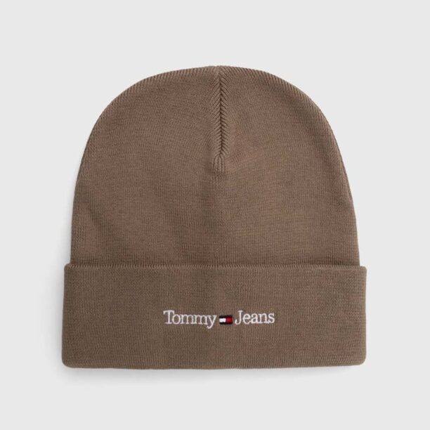 Tommy Jeans caciula culoarea bej