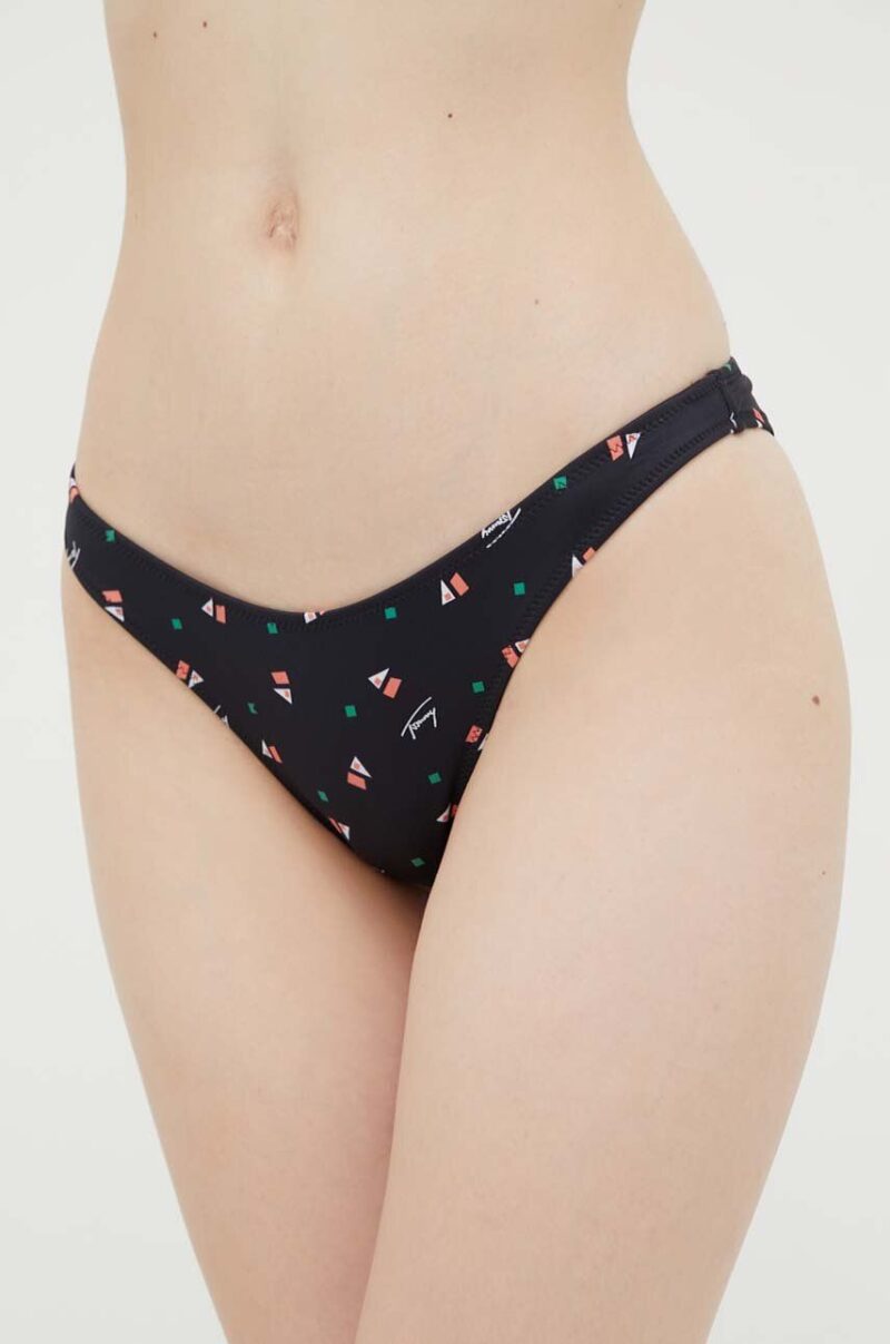 Tommy Jeans chiloti de baie culoarea negru