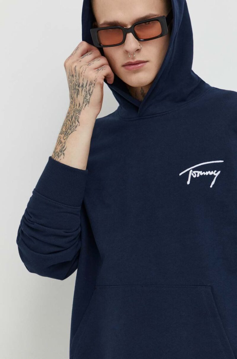 Tommy Jeans hanorac de bumbac bărbați