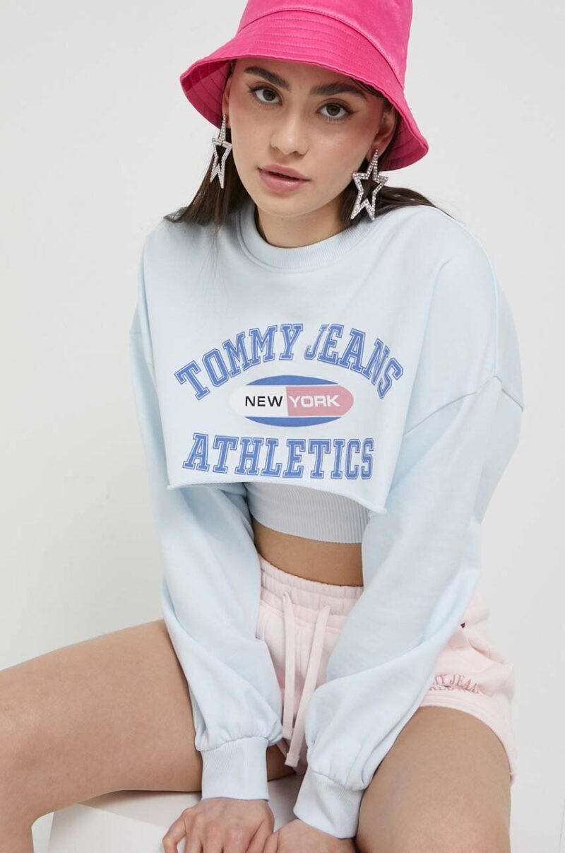 Tommy Jeans hanorac de bumbac femei