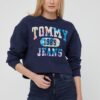 Tommy Jeans hanorac de bumbac femei