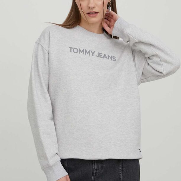 Tommy Jeans hanorac de bumbac femei