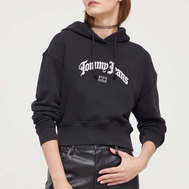 Tommy Jeans hanorac de bumbac femei