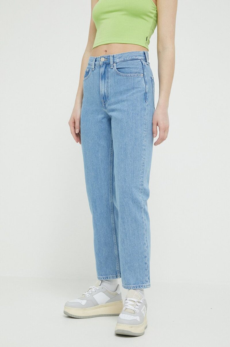 Tommy Jeans jeansi Harper femei high waist