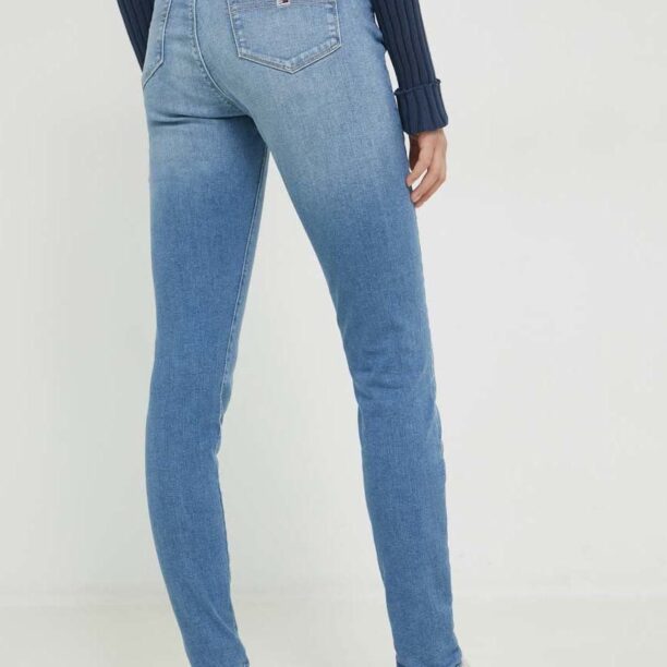 Tommy Jeans jeansi Sylvia femei high waist preţ