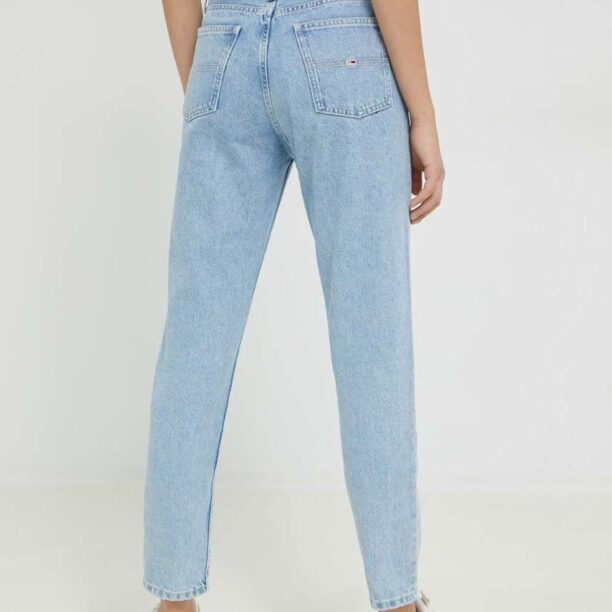 Tommy Jeans jeansi femei high waist preţ