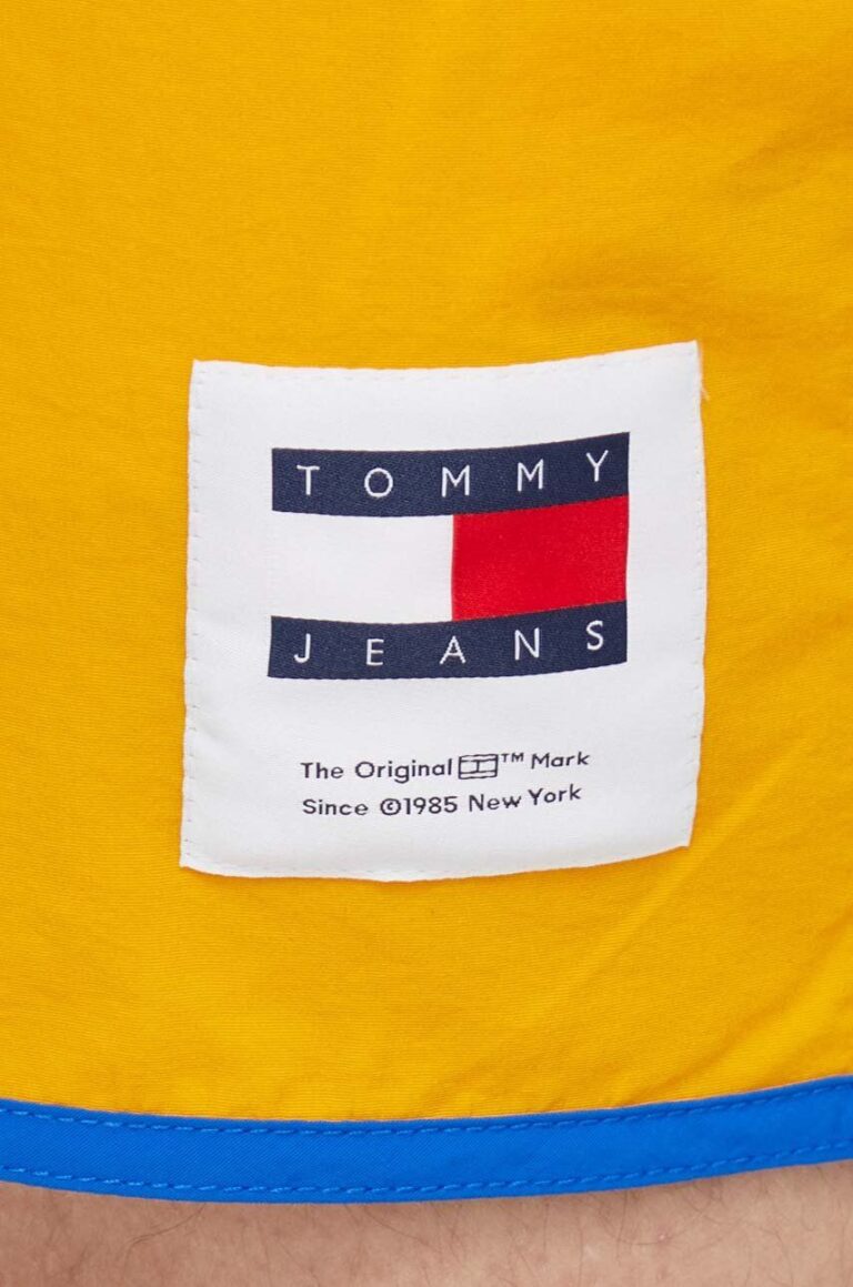 Tommy Jeans pantaloni scurți de baie culoarea portocaliu UM0UM03149 preţ