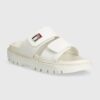 Tommy Jeans papuci TJW PUFFED SANDAL femei