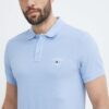 Tommy Jeans polo de bumbac cu imprimeu