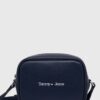 Tommy Jeans poșetă culoarea bleumarin AW0AW15029