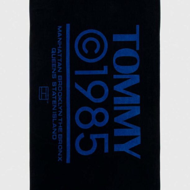 Tommy Jeans prosop din bumbac culoarea bleumarin UU0UU00090