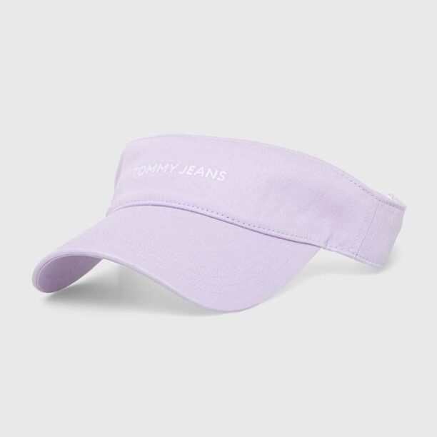 Tommy Jeans șapcă cozoroc culoarea violet