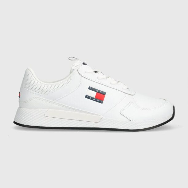 Tommy Jeans sneakers TOMMY JEANS FLEXI RUNNER culoarea alb