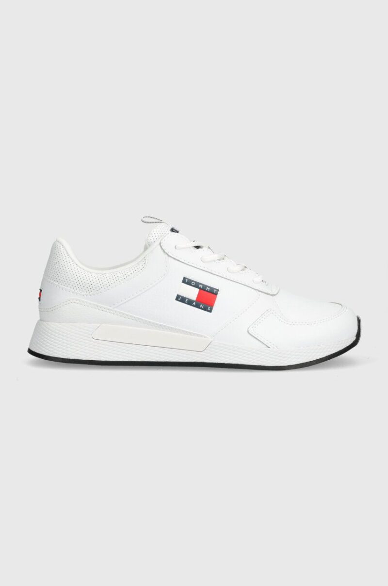 Tommy Jeans sneakers TOMMY JEANS FLEXI RUNNER culoarea alb