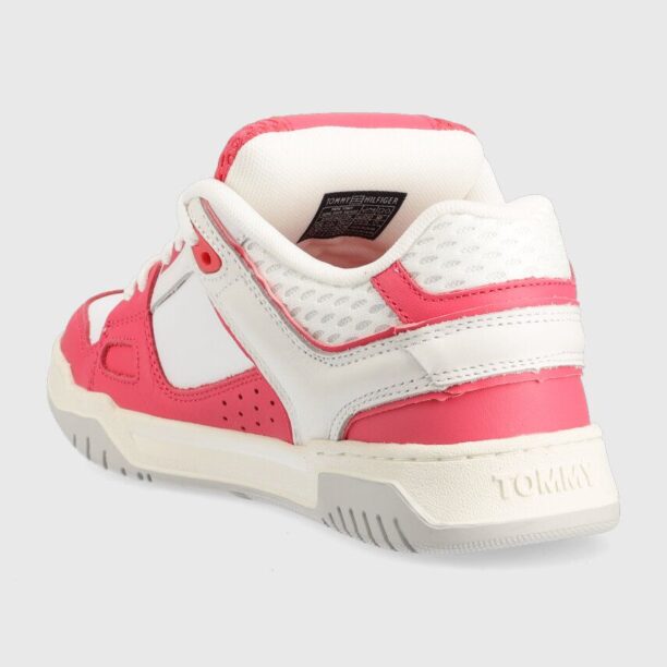 Tommy Jeans sneakers WMNS SKATE SNEAKER culoarea roz preţ