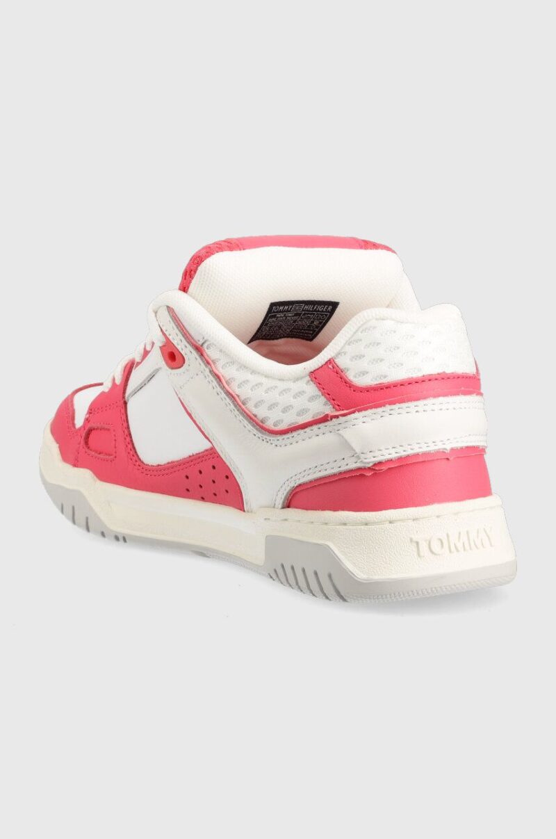 Tommy Jeans sneakers WMNS SKATE SNEAKER culoarea roz preţ