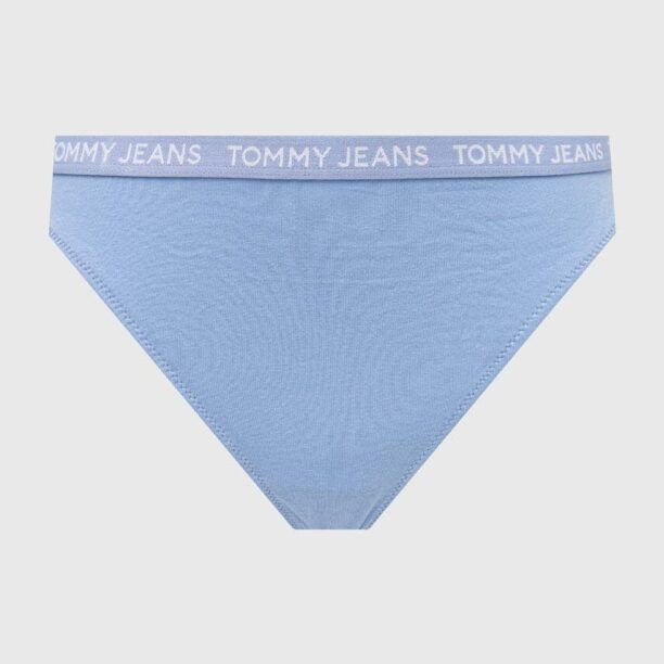 Tommy Jeans tanga 3-pack culoarea alb UW0UW05008 preţ