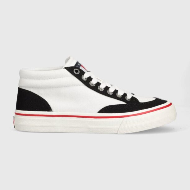 Tommy Jeans tenisi SKATE CANVAS MID barbati